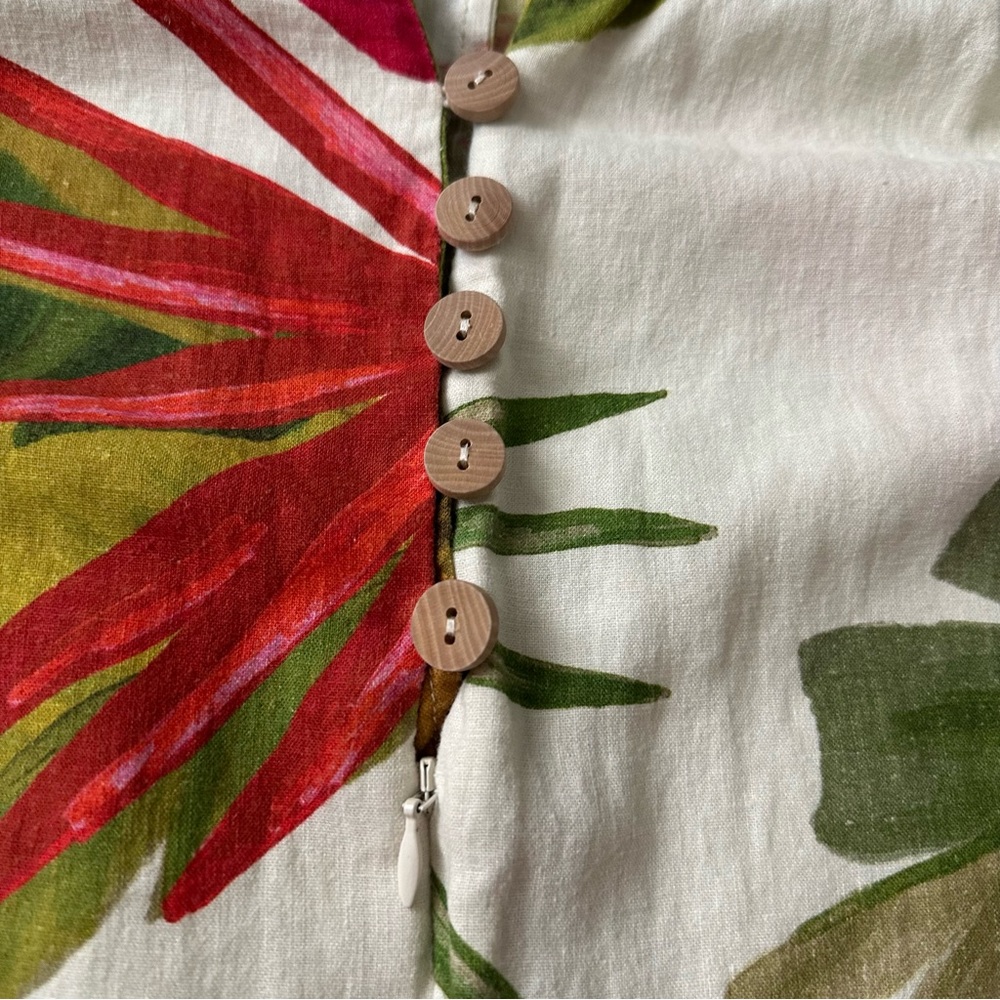 Farm Rio Spring Forest Jumpsuit XS - Picture 4 of 17